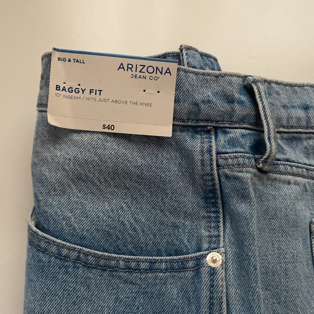 Men’s Arizona Jeans Co Denim Shorts NWT - Picture 2 of 10